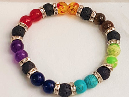 Diffuser Chakra Bracelets